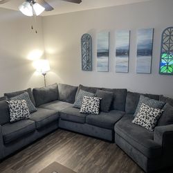 Gently Used Sectional Couch – $700 (OBO) | Pillows Included