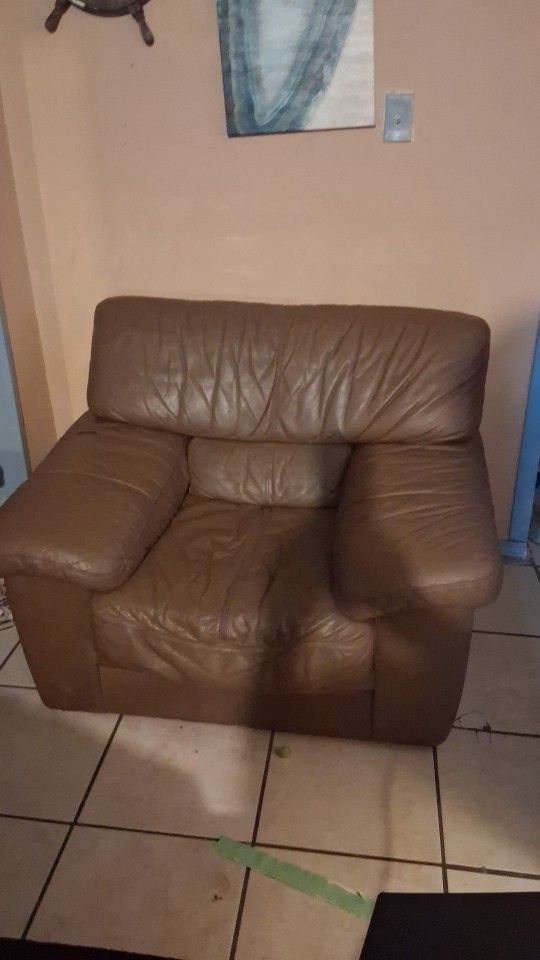 Leather Sofa Chair