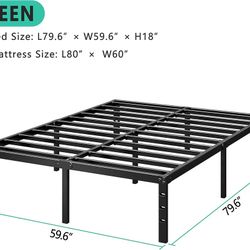 Queen Metal Bed Frame
