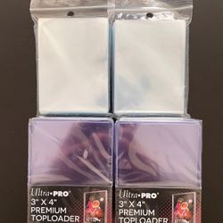 Ultra Pro 2 Top Loader 2 Sleeves Cards