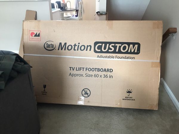 Serta Tv Lift Footboard For Queen Size Bed For Sale In Gahanna