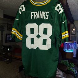 Green Bay NFL Frank's Jersey. 