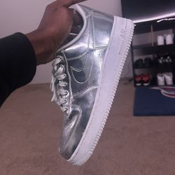 Air Force 1  Chrome silver