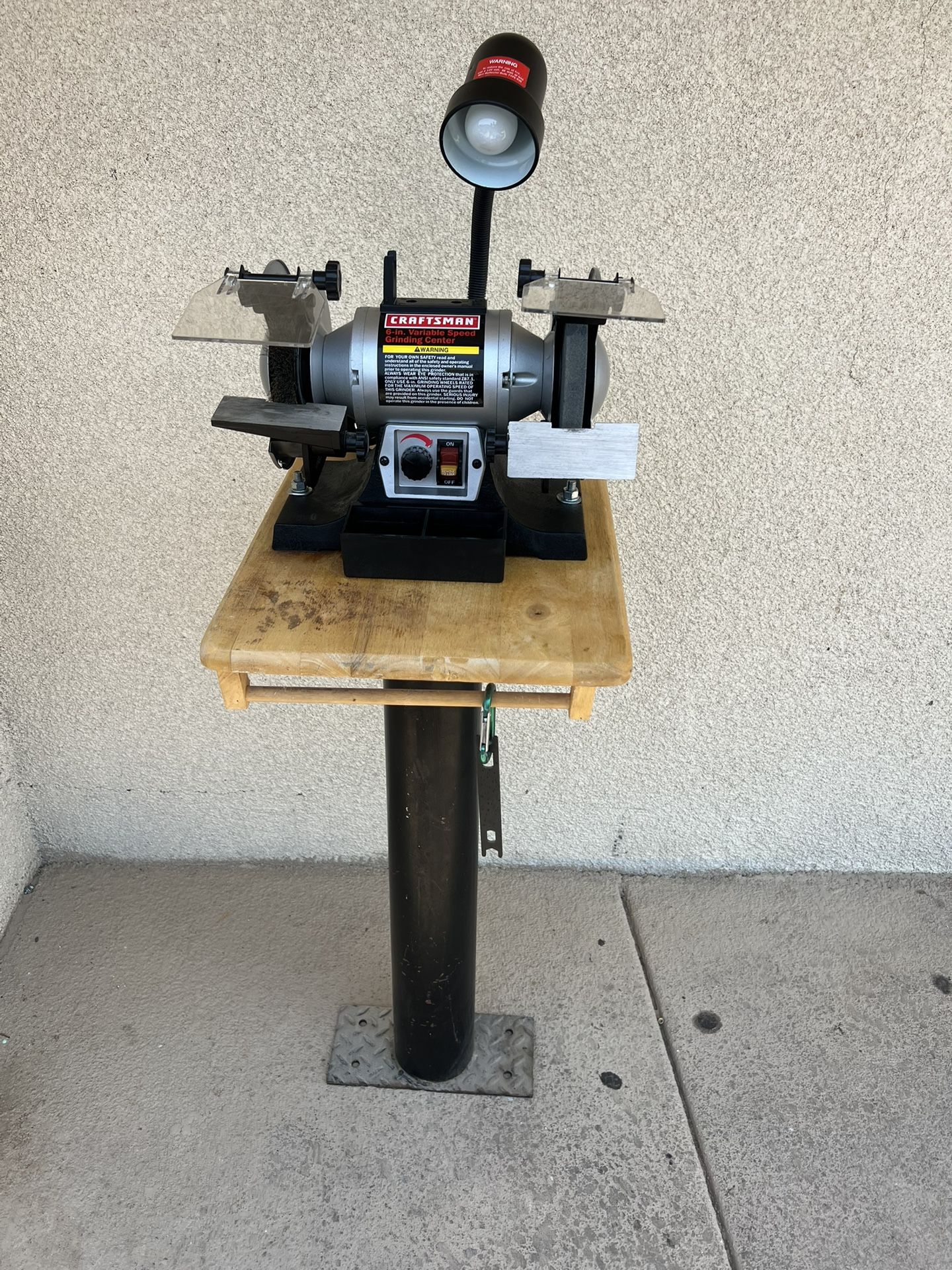 CRAFTSMAN  6-in. Variable Speed Grinding 