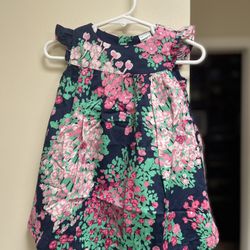 12 months Toddler Girls Dress - Navy Floral - Carter’s