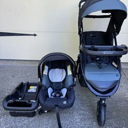 Baby trend car seat and stroller New condition