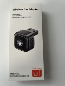Wireless car adapter