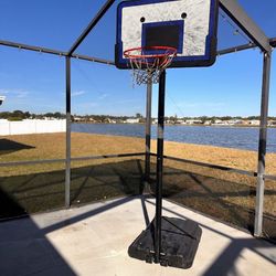 Full Size Adjustable Basketball Hoop