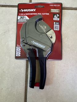1-1/4 in ratcheting PVC Cutter
