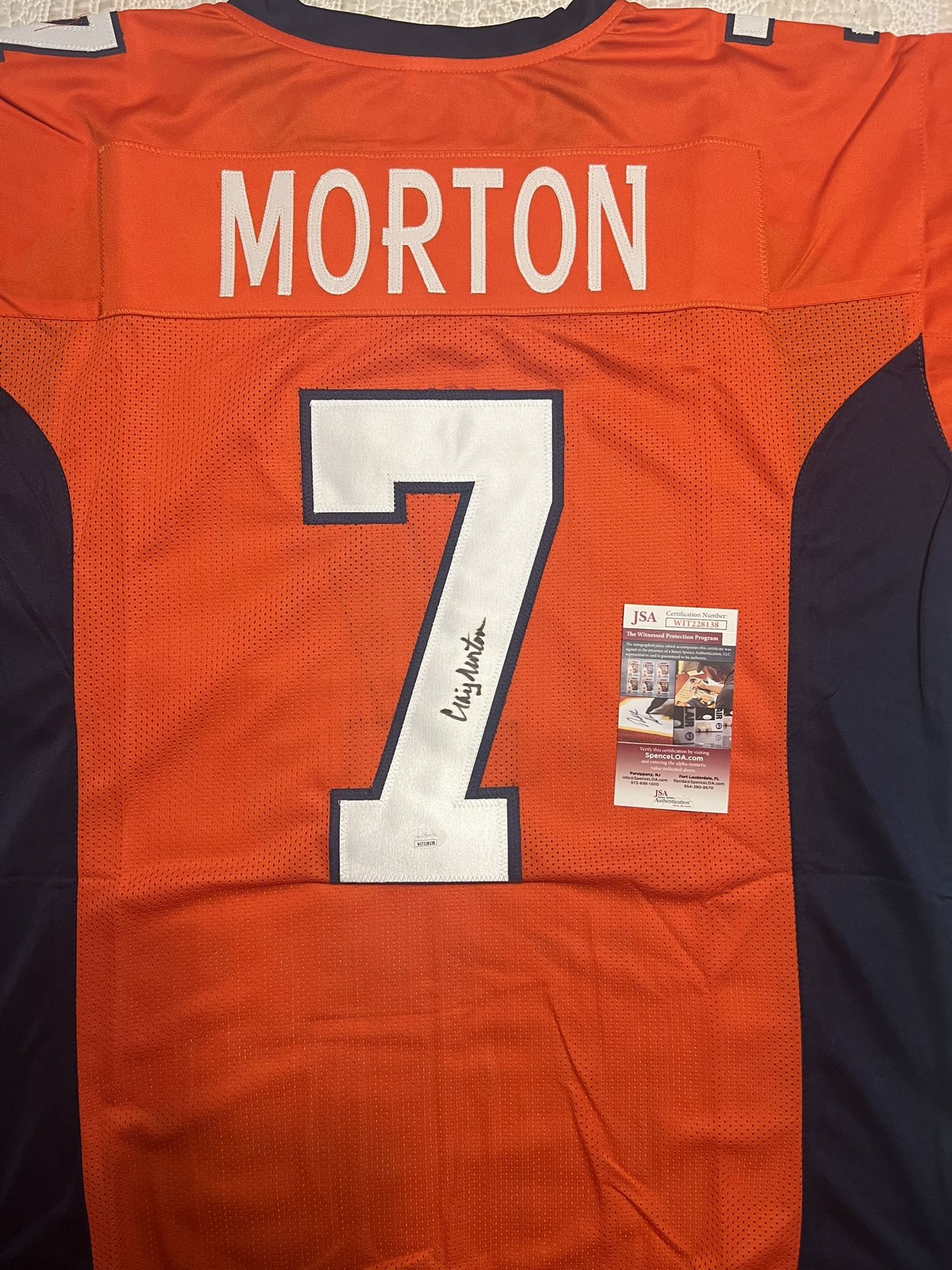 Certified Autographed Jersey
