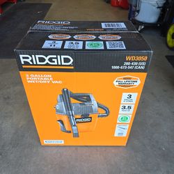 New.5 Gallon Rigid wet/dry vac ☆Make an offer☆