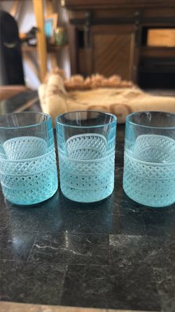 Tiffany & Co. Blue Shot Glass Set (Set of 3) – Authentic