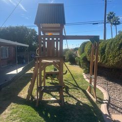 Kids Swing Set Playground 
