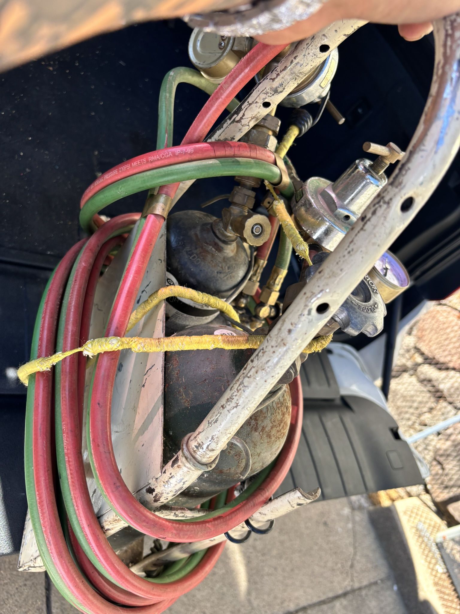 Oxygen Acetylene Tanks