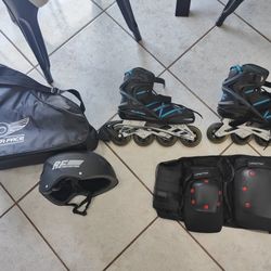 Roller Bladse And Security Equipment