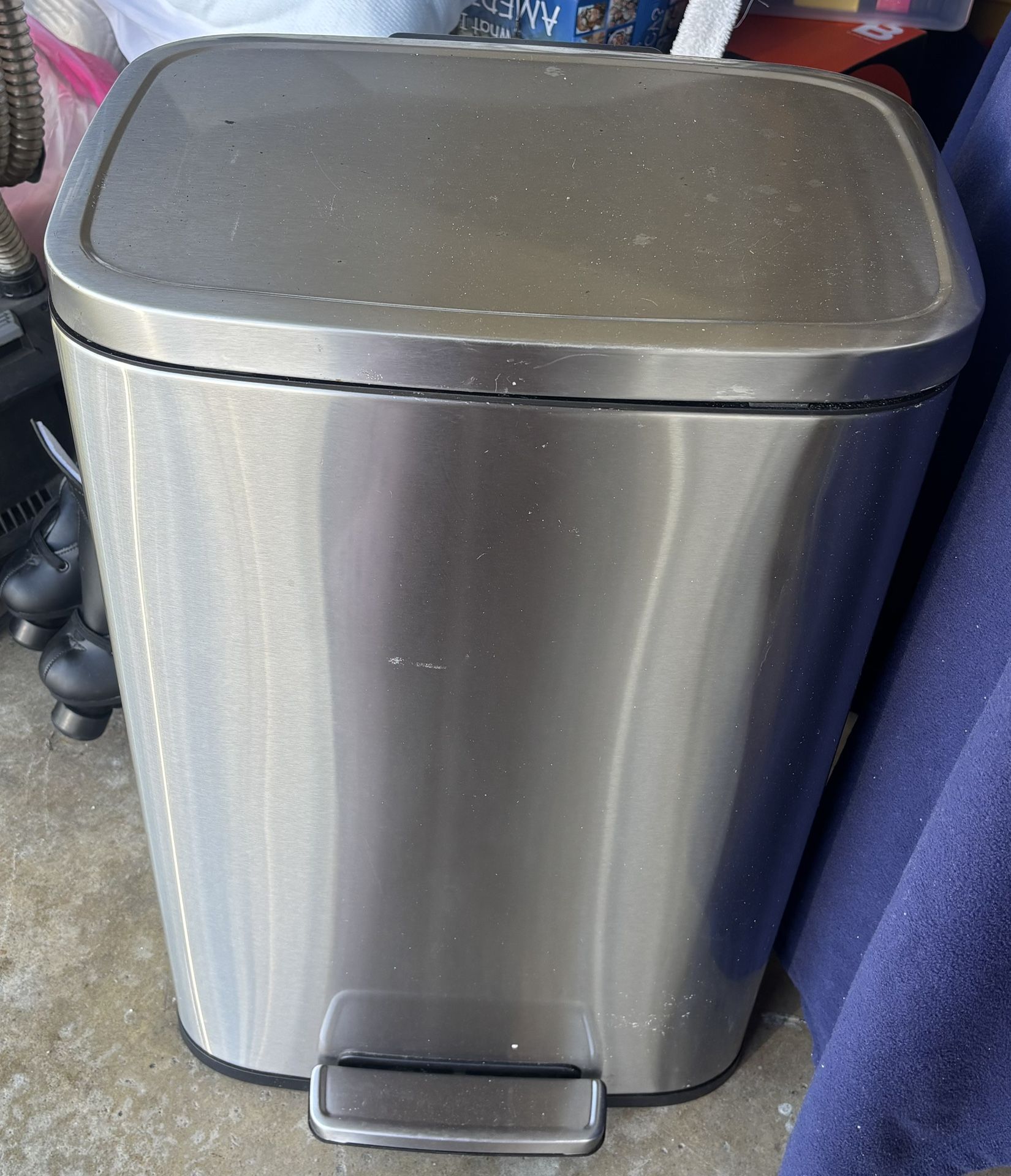 stainless steel kitchen trash 