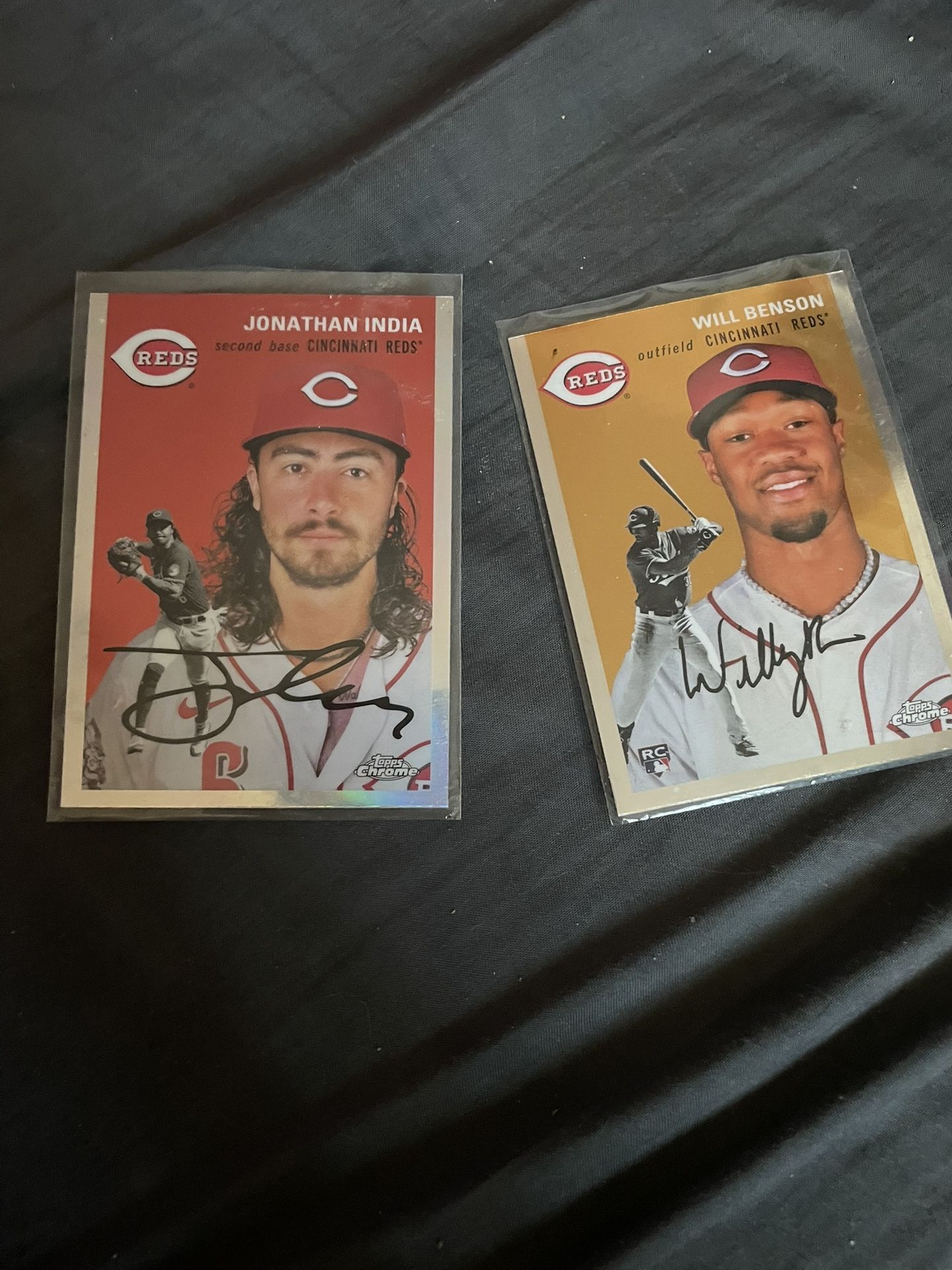 Baseball Cards signed by MVPs