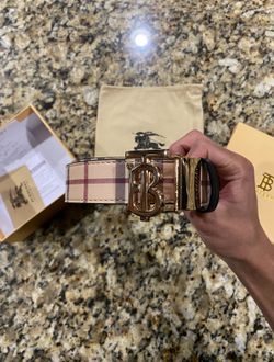 Burberry belt
