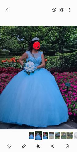 Quinceañera Dress And Crown