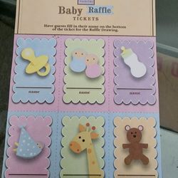 Baby Showwr Raffle Tickets (Free)