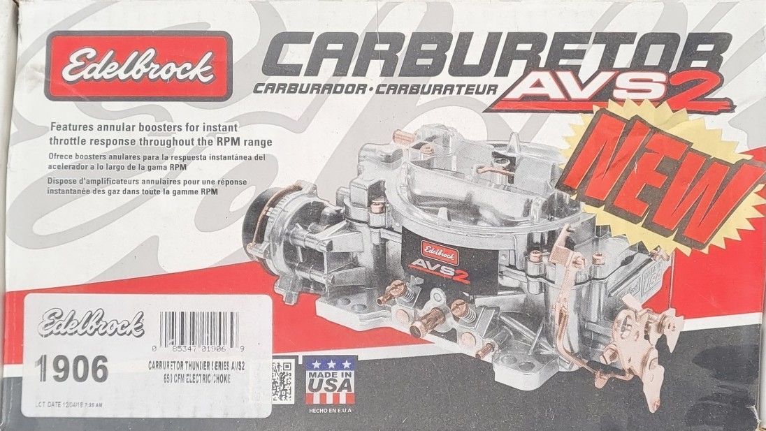 Edelbrock Carburetor 1906 for Sale in Las Vegas, NV OfferUp