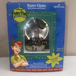 Peter Pan water globe with sound & motion