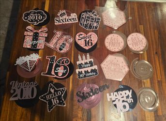 Sweet 16 Birthday Decorations