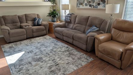 FREE! Electric reclining sofa loveseat and chair