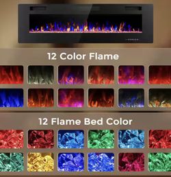 2 Electric Fireplaces