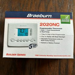 Braeburn 2020NC Programmable Thermostat 