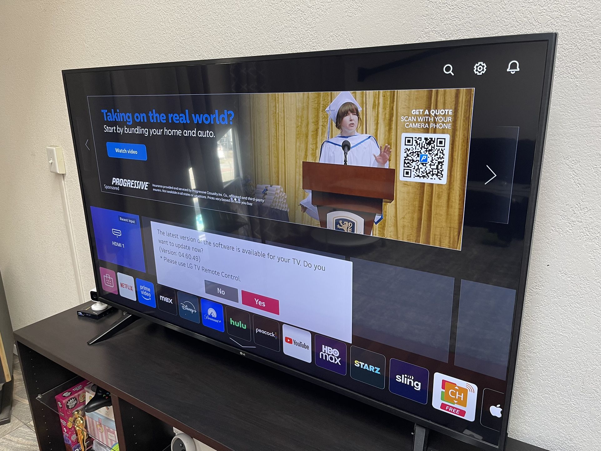 LG 65in Smart Tv 