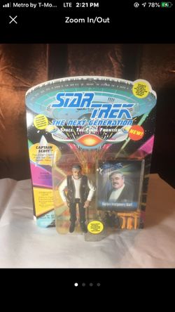 star trek action figures “Scotty”