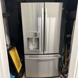 GE Profile Counter Depth French Door Refrigerator with Hands-Free Autofill in Stainless Steel