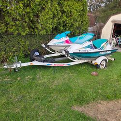 3 jetski's seadoo