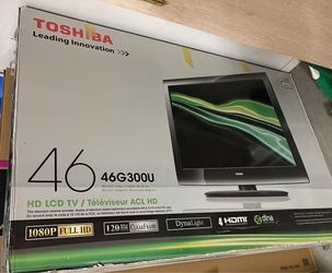 Toshiba 46 inch TV 46G300U