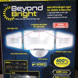 MOTION SENSOR LED SPOTLIGHT