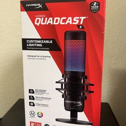 Microphone HyperX QuadCast S RGB Condenser Microphone 