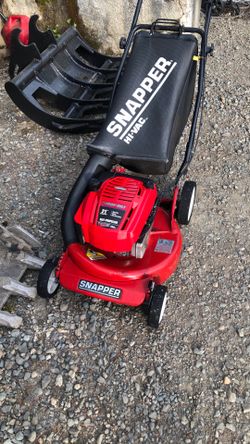 All steel old school snapper push lawnmower very nice