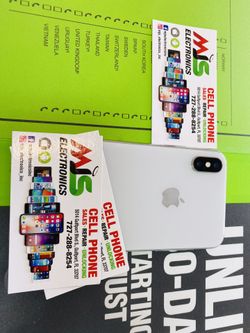 IPHONE X 64GB UNLOCKED