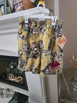 Caribbean Joe Tropical Print Shorts Size Small
