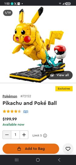 Pikachu lego set