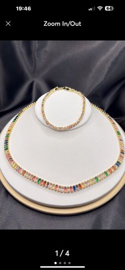 Necklace And Bracelet Set