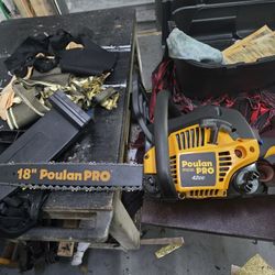 Poulan 18" 42cc Chainsaw