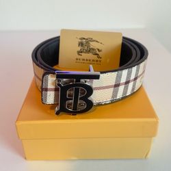 BURBERRY DESIGNER MENS BELT