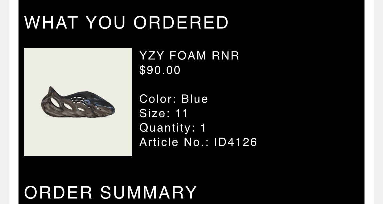 Yeezy Foam Runner MX Brown Blue, ID4126