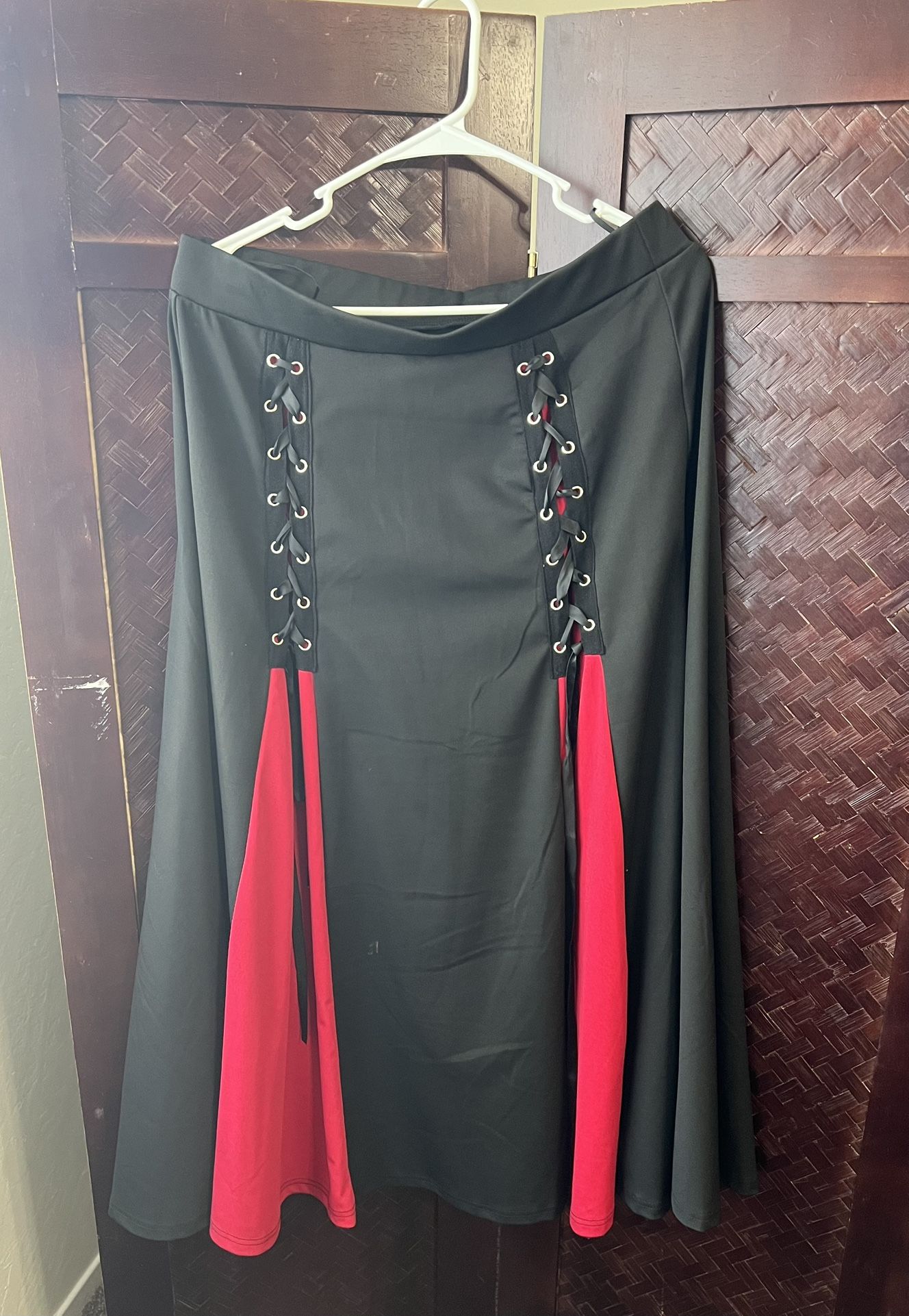 Black Gothic Skirt Size L