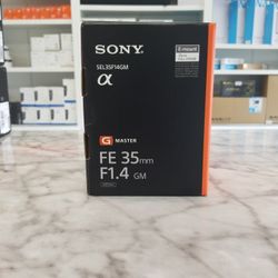 Sony FE 35mm F1.4 G Master 