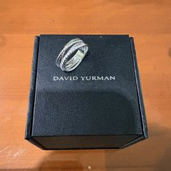 David Yurman Sterling Silver Ring Multi Band