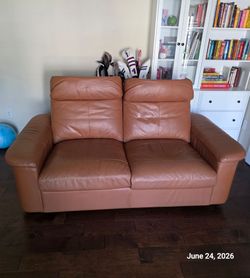 Used all leather IKEA Lidhult sofa- original MSRP $1,500