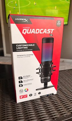 HyperX Quadcast S RGB Microphone